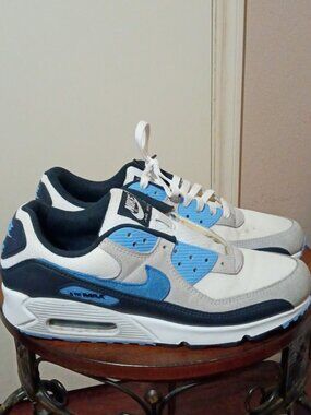 Nike Air Max 90 University Blue Navy White DQ4071-101 Men's Size 11.5